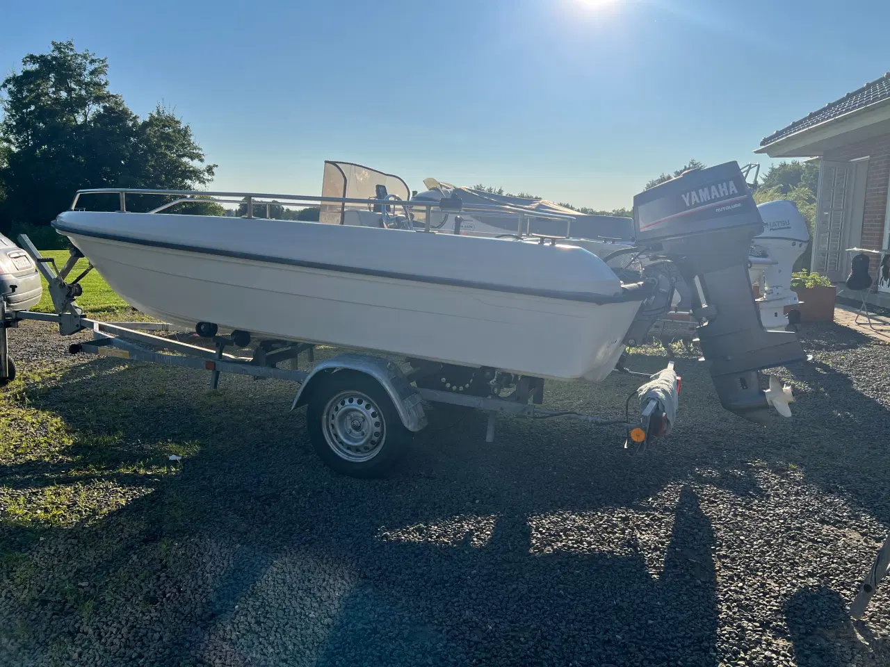 Billede 10 - Terhi 4110 styrepultsbåd m trailer klargjort