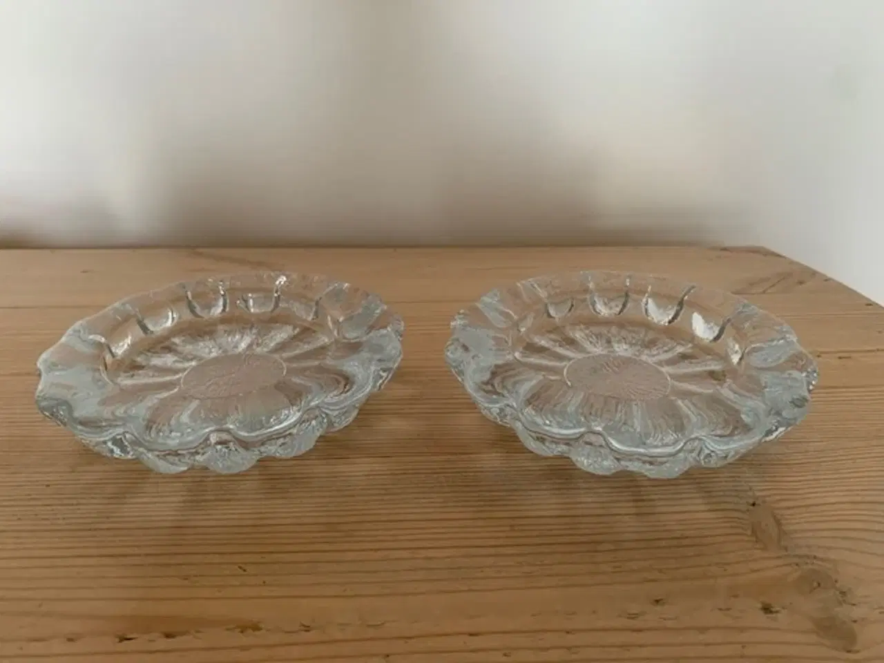 Billede 1 - Holmegaard Isblomst - fad / skål / lysestage