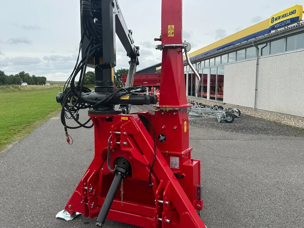 Billede 2 - TP TP 270 K Flishugger med kran