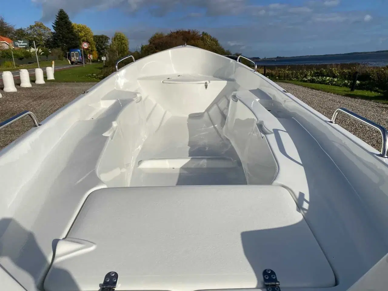 Billede 9 - Fjordjollen 430 FISK med 4 HK Yamaha