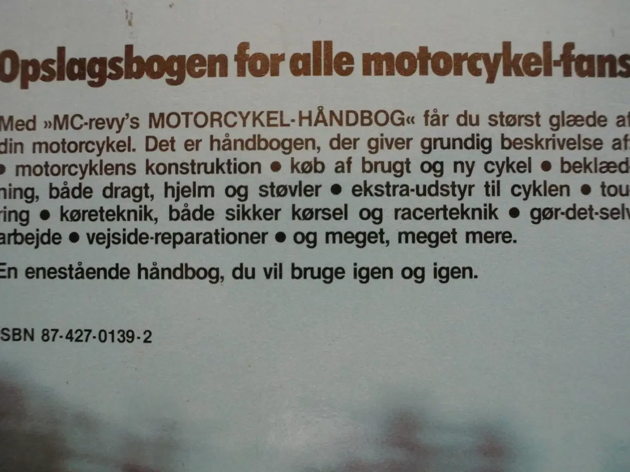 Billede 3 - motorcykelhåndbog, af flemming haslund og david mi