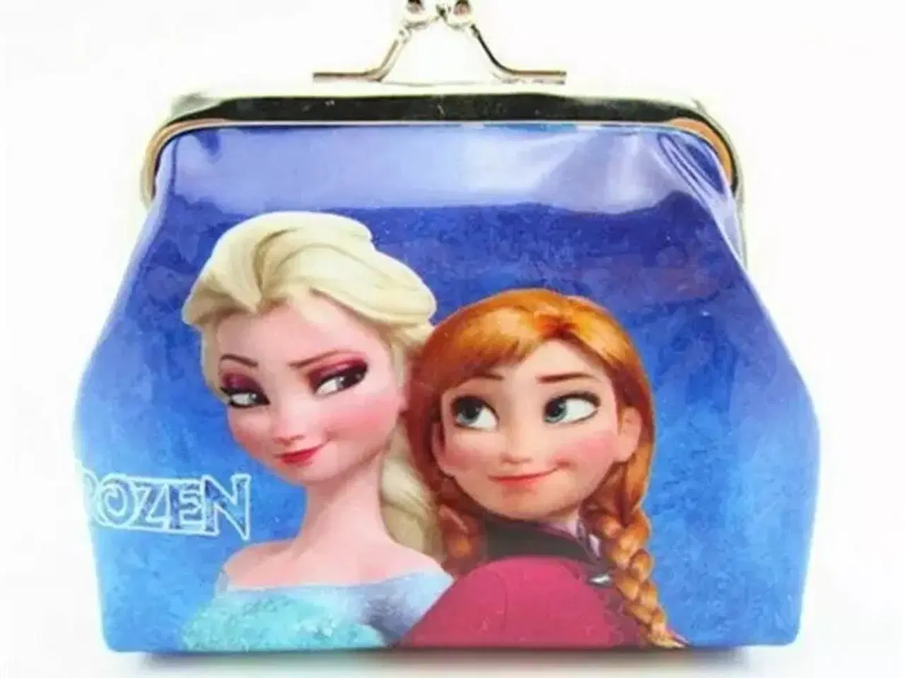 Billede 1 - Frost pung møntpung med Elsa og Anna