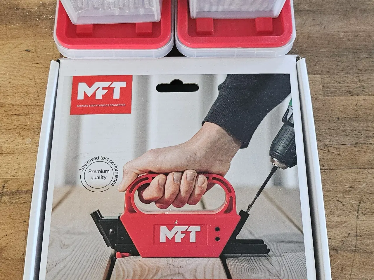 Billede 1 - Skjult skruemontering til terrasseskruer m. skruer