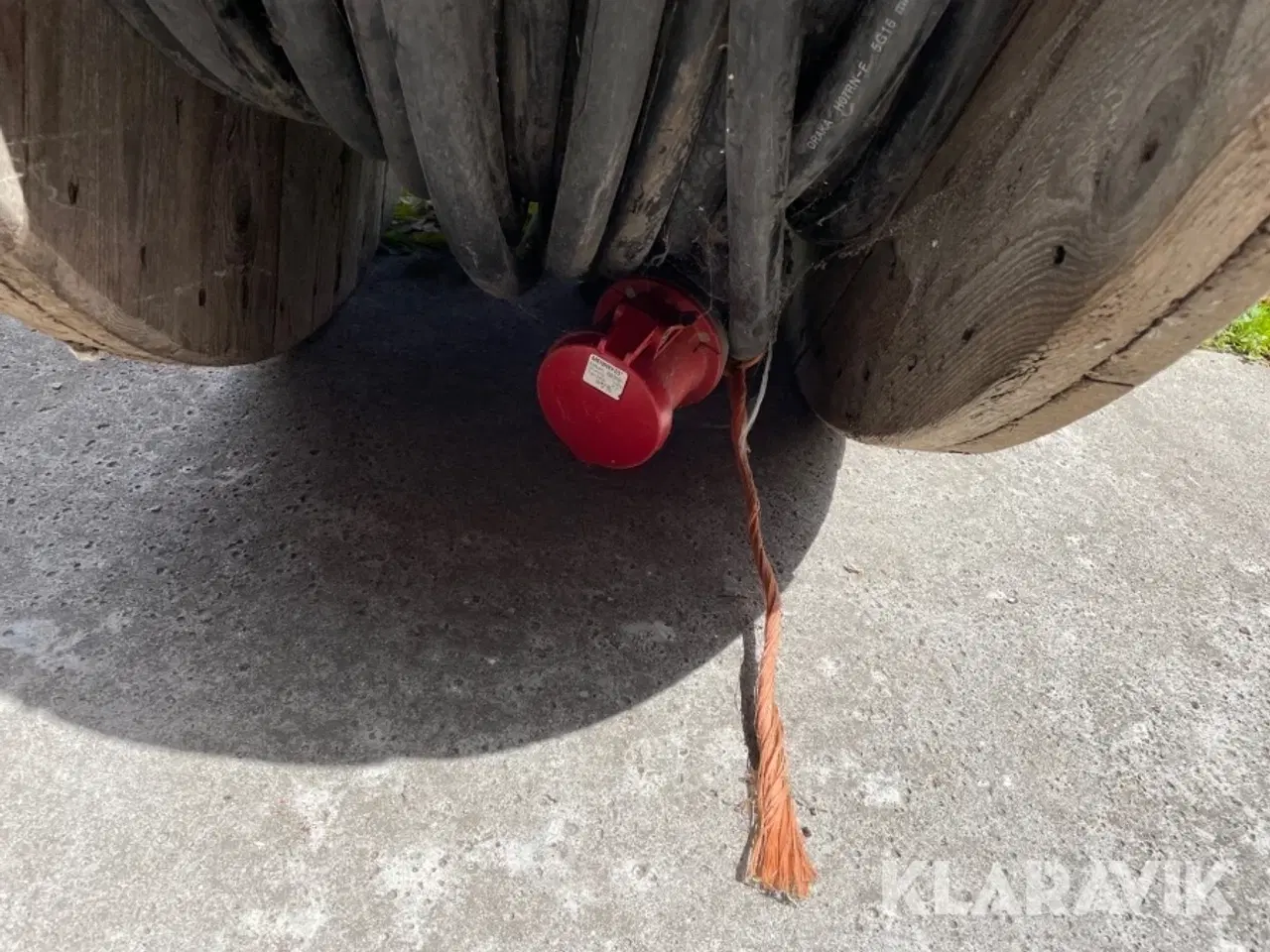 Billede 3 - Kabeltromle med 100 meter 63 ampere kabel