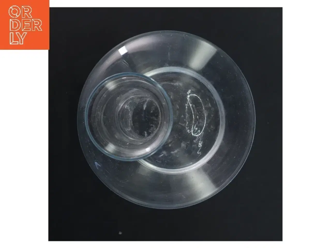 Billede 2 - Glaskaraffel (str. 25,5 cm)fra holmegaard