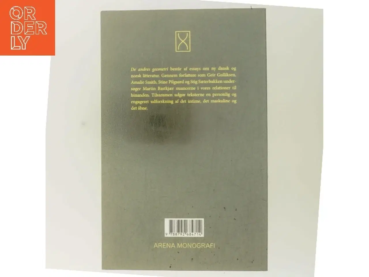 Billede 3 - De andres geometri : det intime, det maskuline og det åbne : essays af Martin Bastkjær (f. 1987) (Bog)