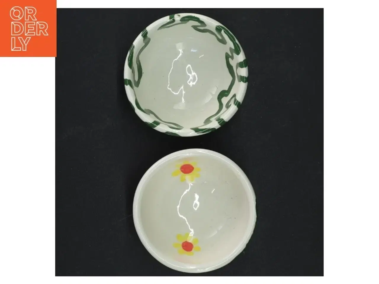 Billede 3 - Dekorative keramikskåle (str. Ø 9 cm)