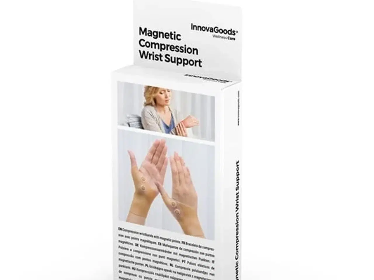 Billede 2 - Magnetisk Håndledsstøtte med Kompression Imontic 2 enheder