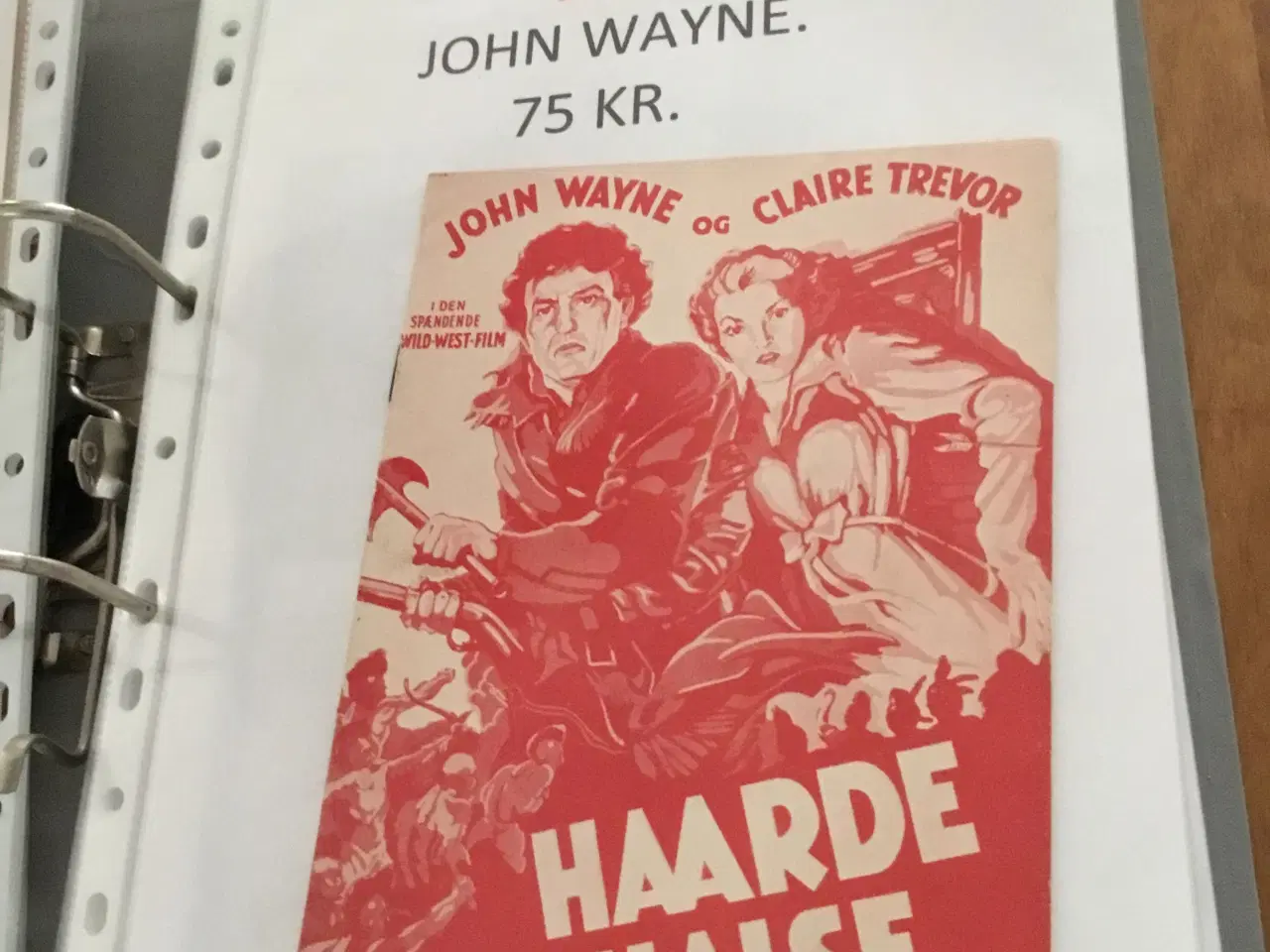 Billede 5 - FILMPROGRAMMER - JOHN WAYNE - Se Pris1