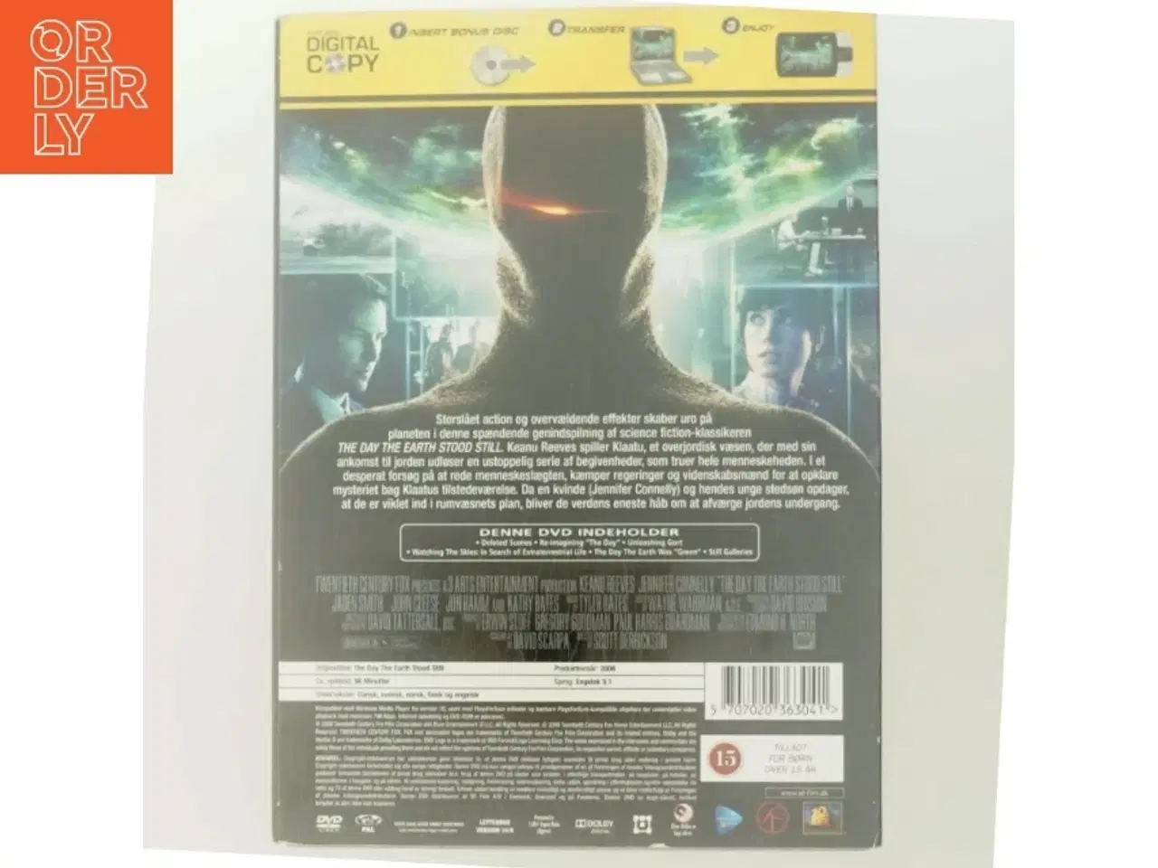 Billede 3 - THE DAY THE EARTH STOOD ST med Keanu Reeves (DVD)