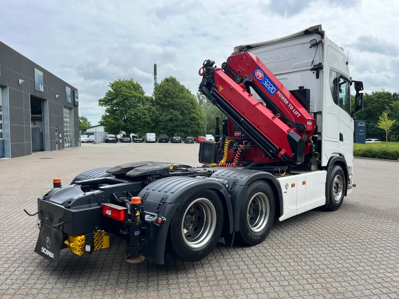 Billede 4 - Scania S650 6x2 32 T-mtr. kran, Kran