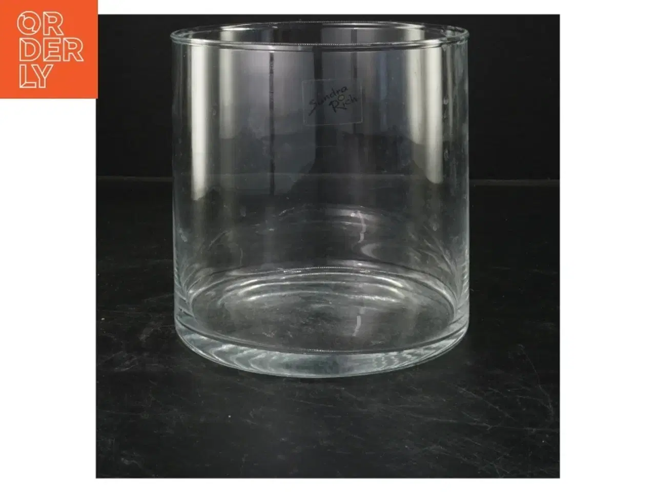 Billede 1 - Glas vase fra Sandra Rich (str. 15x15 cm)