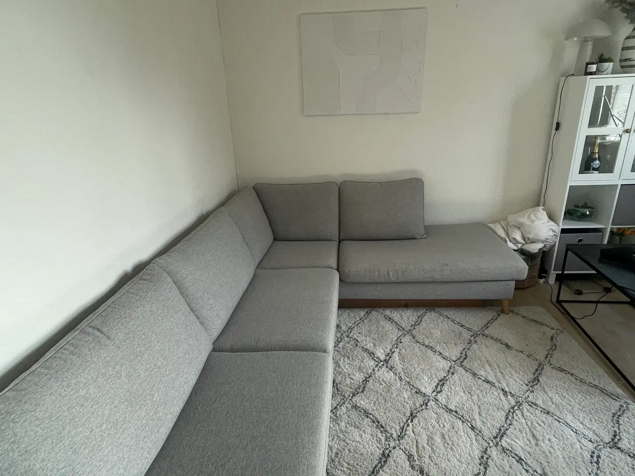 Billede 2 - Sofa med chaiselong 