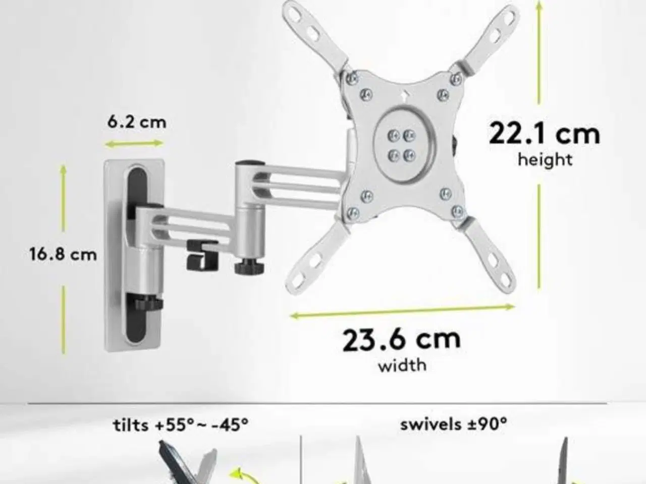 Billede 2 - TV arm til campingvogn 
