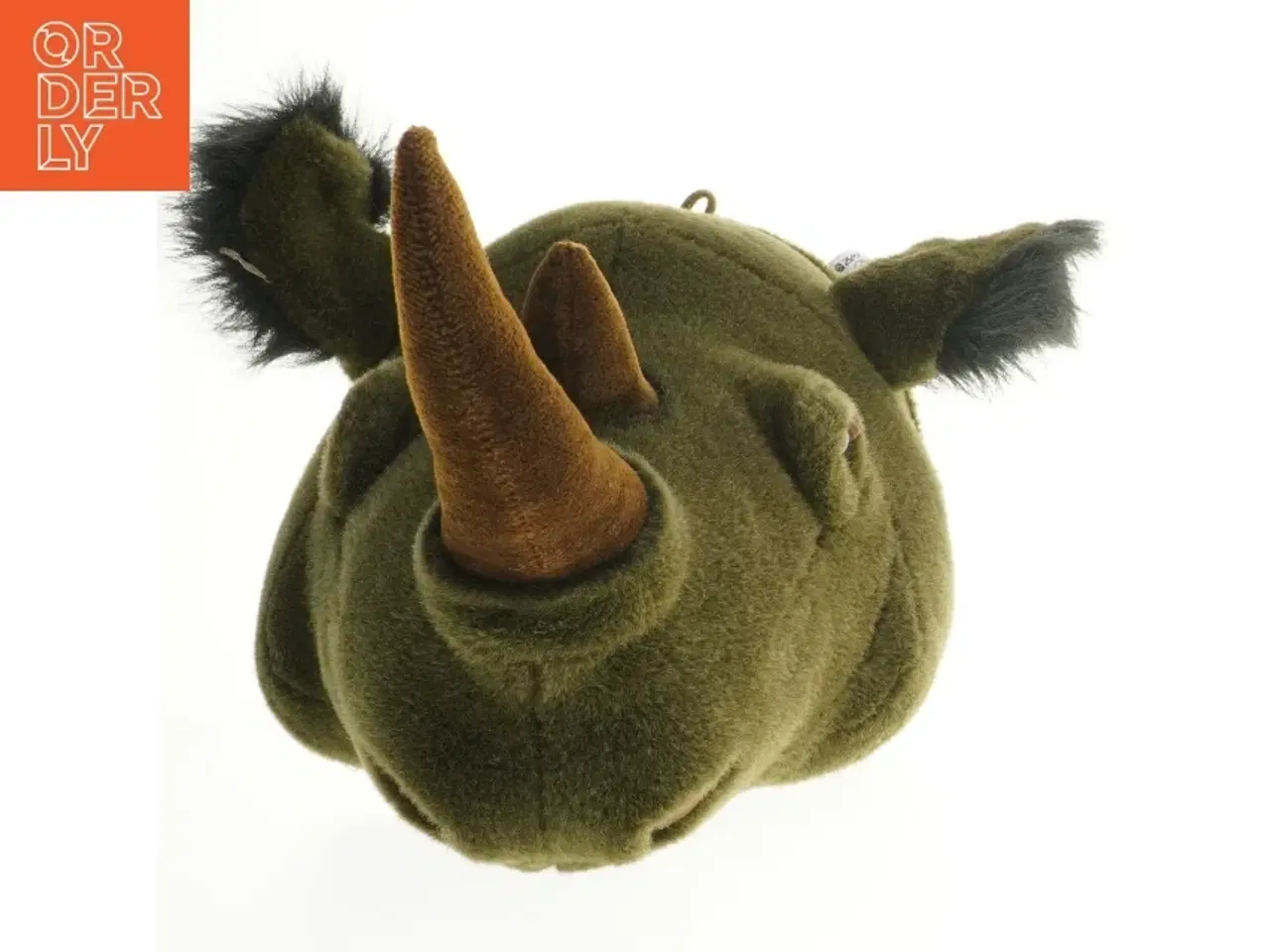 Billede 1 - Dyrehoved dekoration i plys (str. 35 cm)
