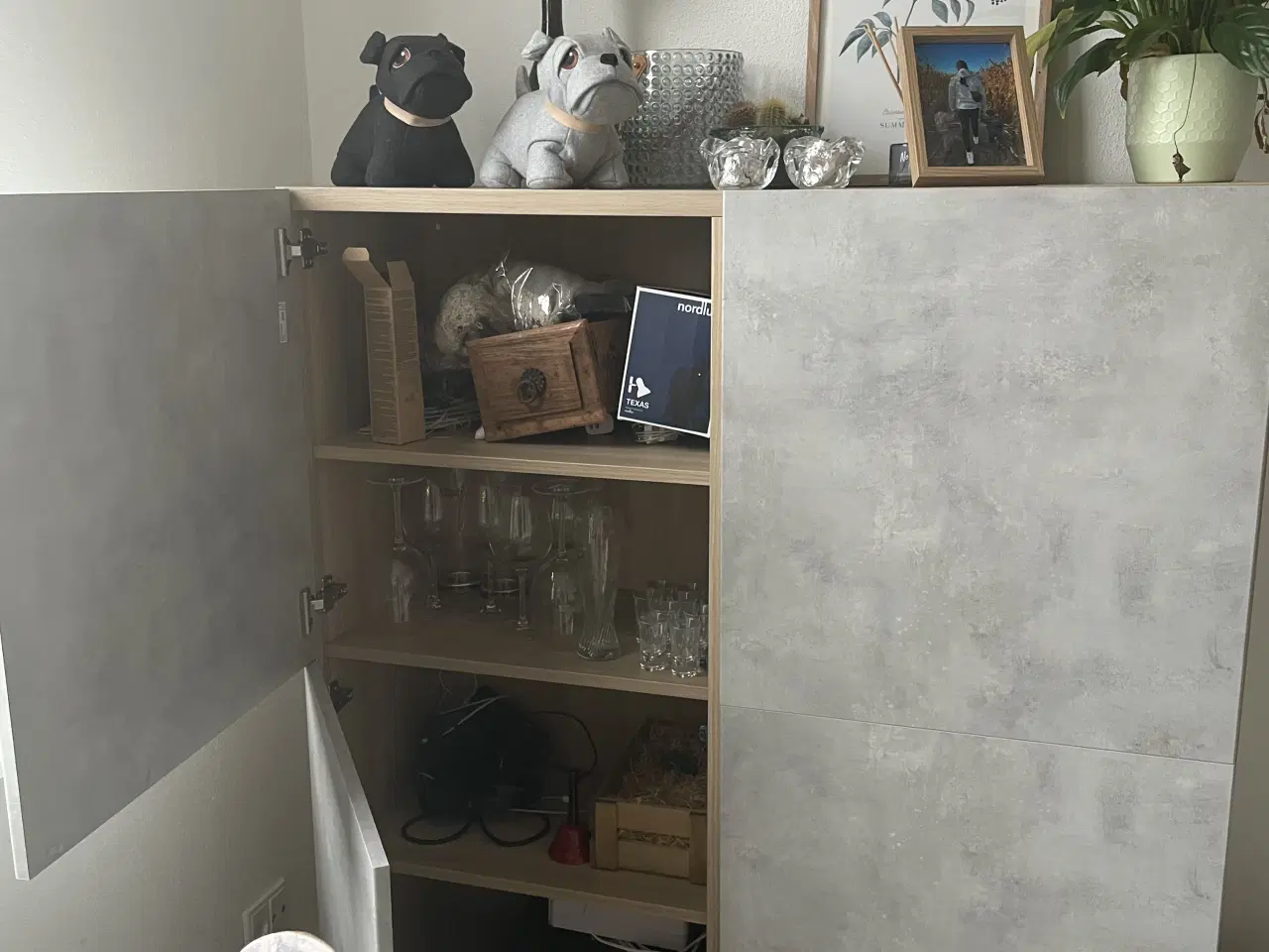 Billede 2 - Grå opbevaringsplads med 4 rum