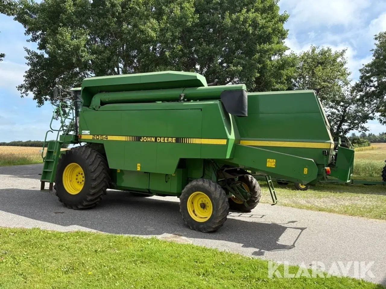 Billede 7 - Mejetærsker John Deere 2054 med skærbord og skærbordsvogn