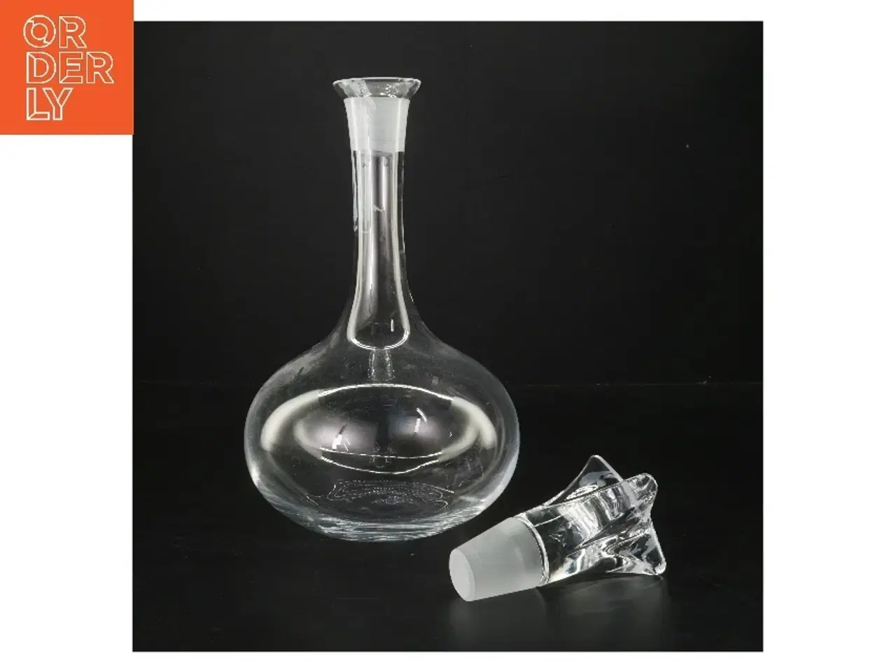 Billede 2 - Glas karaffel med prop fra Paul Bourne (str. 24 cm)