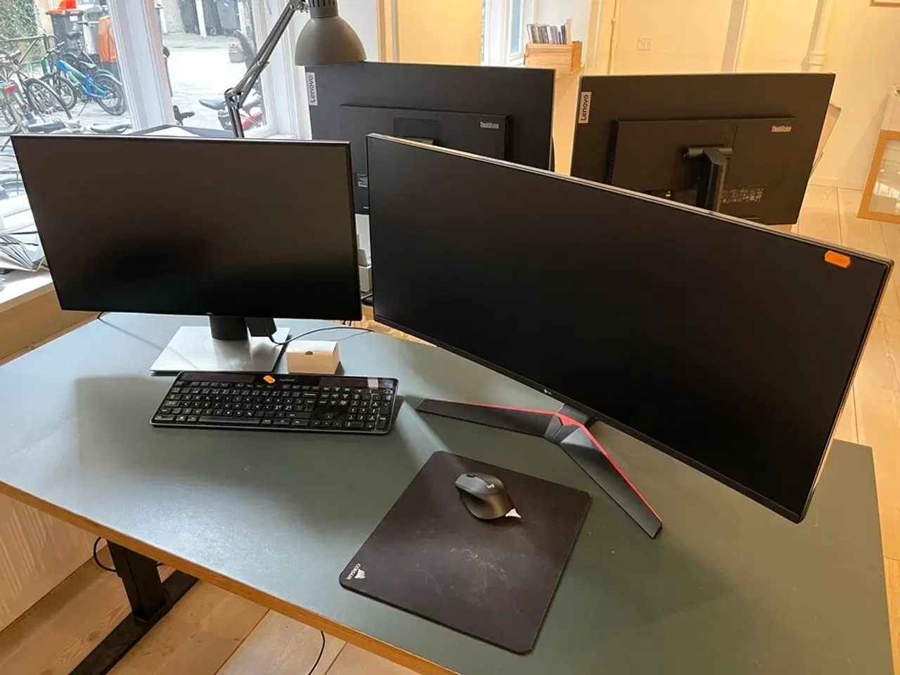 Billede 1 - 2 Computerkærme DELL, LG + Keyboard/Mus