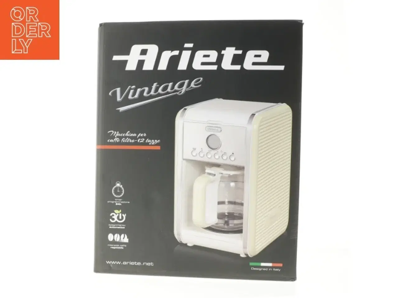 Billede 1 - Ariete Vintage kaffemaskine fra Ariete (str. 34,5x23 cm)
