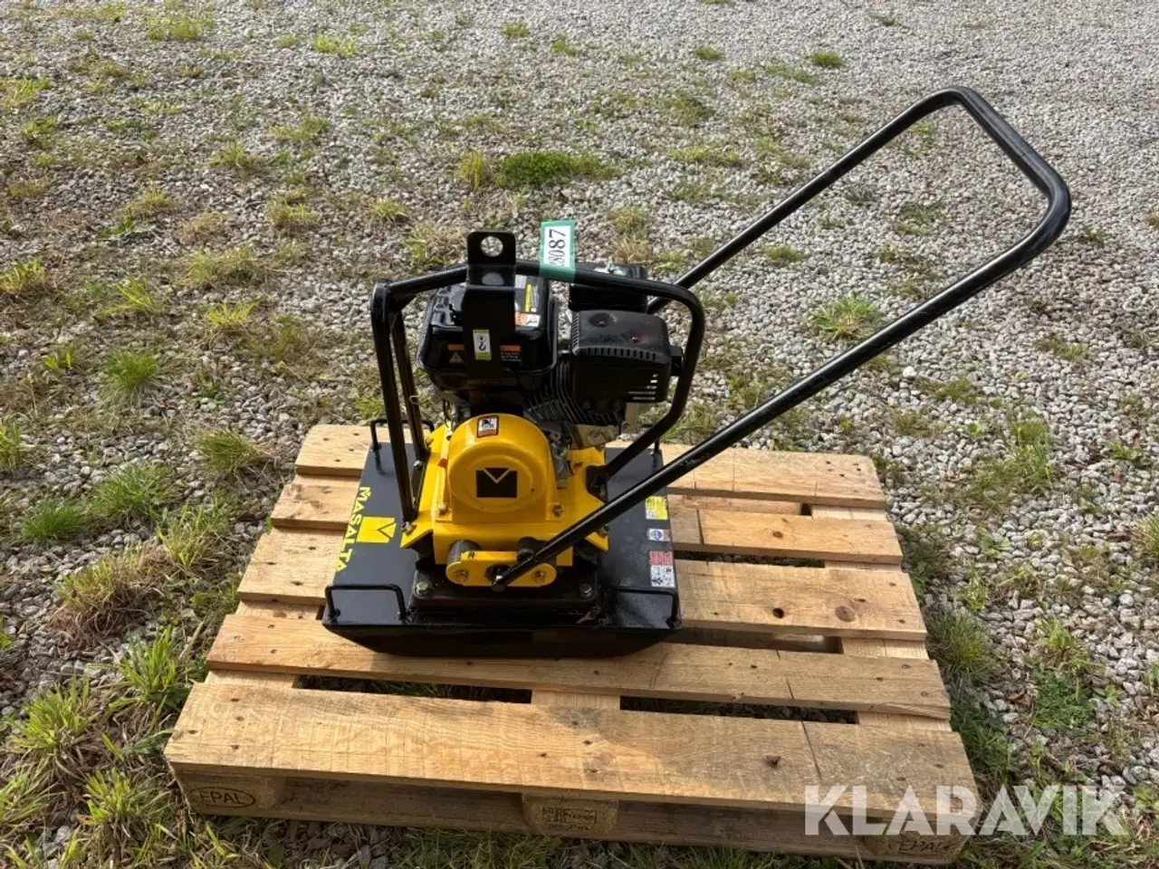 Billede 2 - Pladevibrator Masalta MS100
