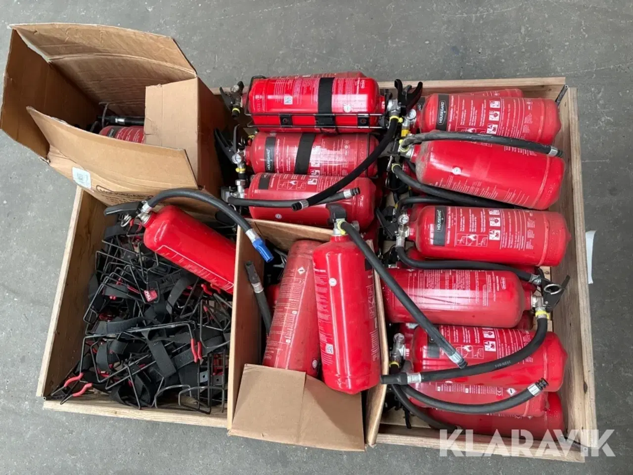 Billede 5 - Brandslukkere / Pulverslukkere Housegard 2 kg. - 13A 89B C, cirka 40 styks