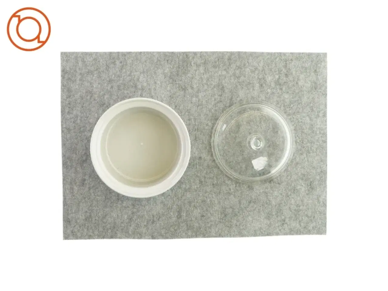 Billede 2 - Rund porcelæns skål med låg