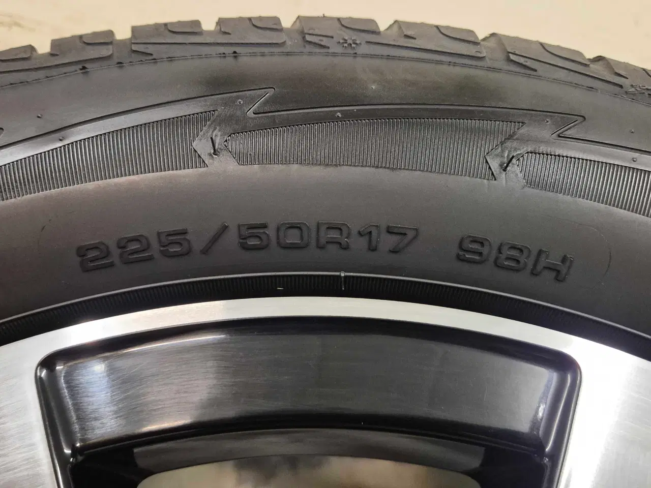 Billede 4 - 5x112 MERCEDES ORIGINAL ALUFÆLGE MED VINTERDÆK