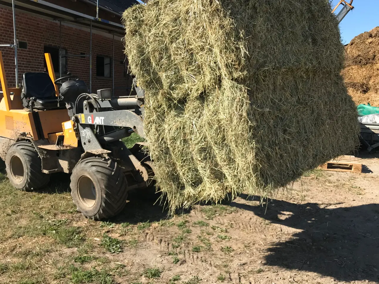 Billede 6 - Wraphø, tørt hø og vårbyghalm