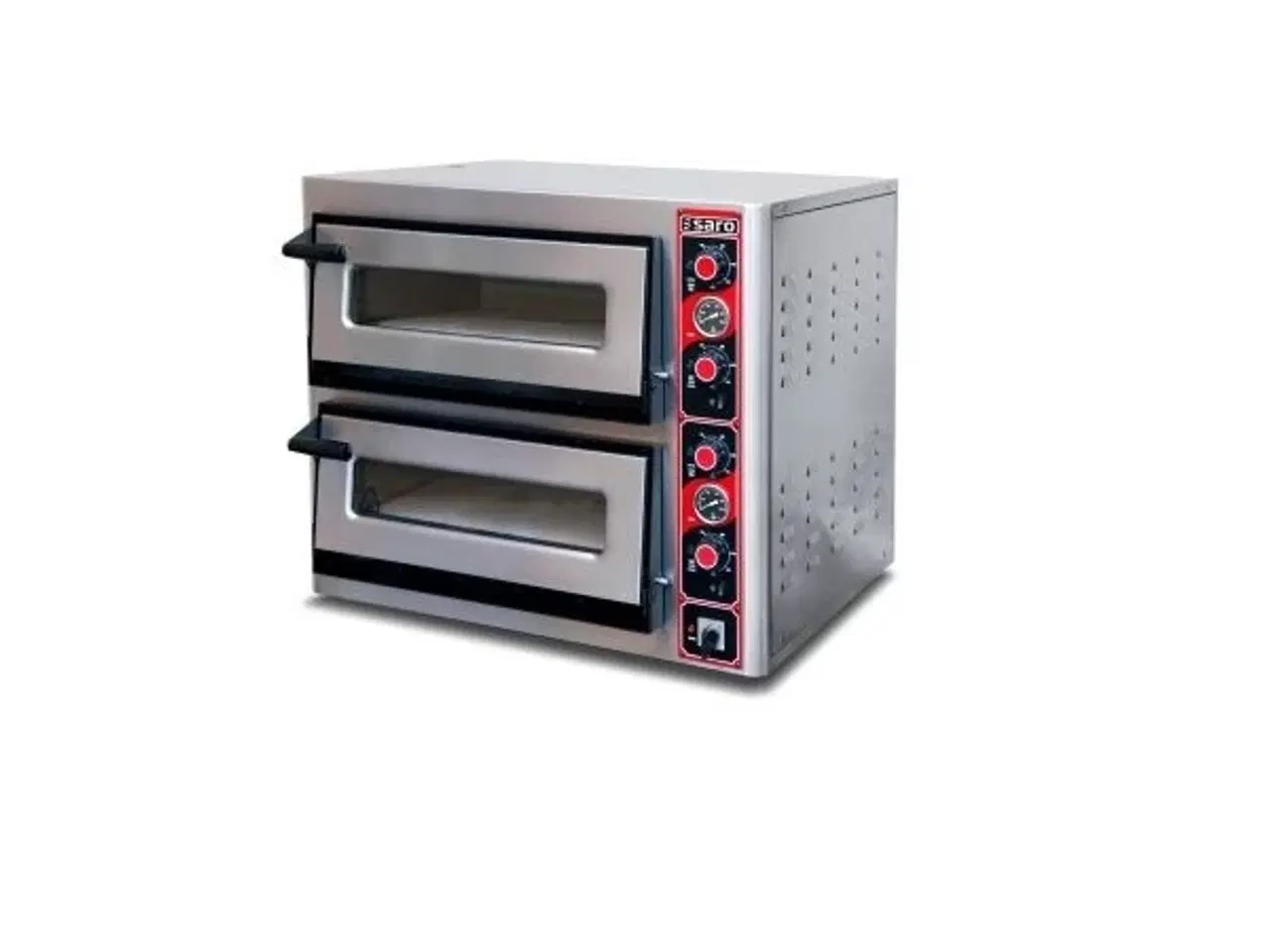 Billede 1 -  Elektrisk Pizzaovn 2x 4 pizzaer Ø 30 cm – 400 V