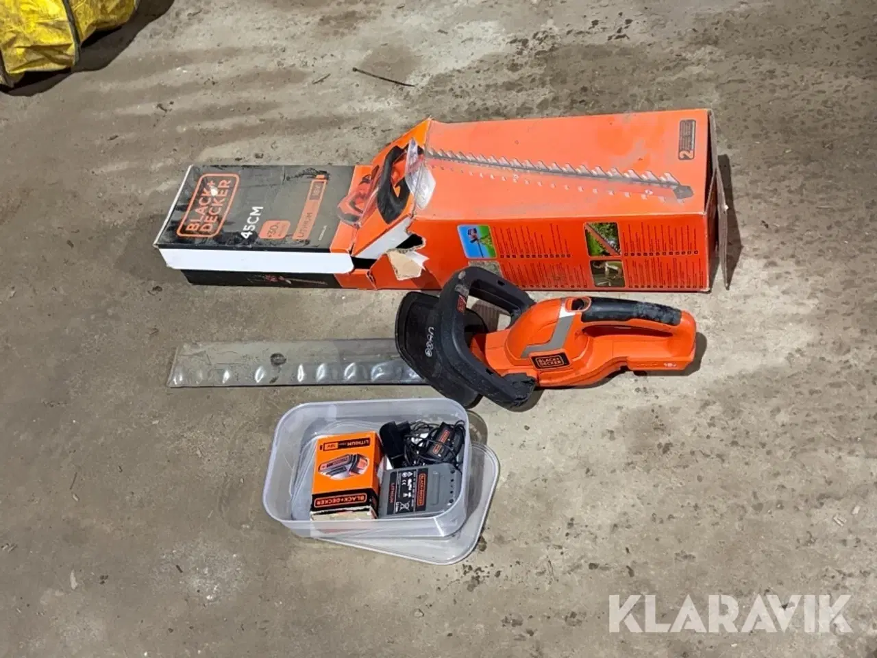Billede 1 - Hækklipper Black Decker 450 cm