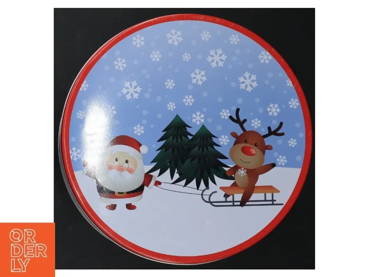 Billede 5 - Julekagedåse fra Coop (str. Ø. 18 cm)