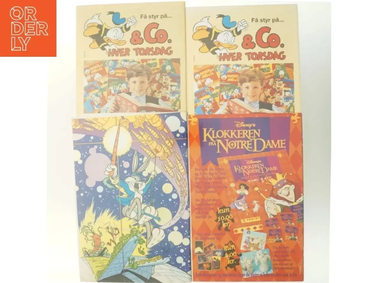 Billede 5 - Samling af Anders And blade og kampagnematerialer