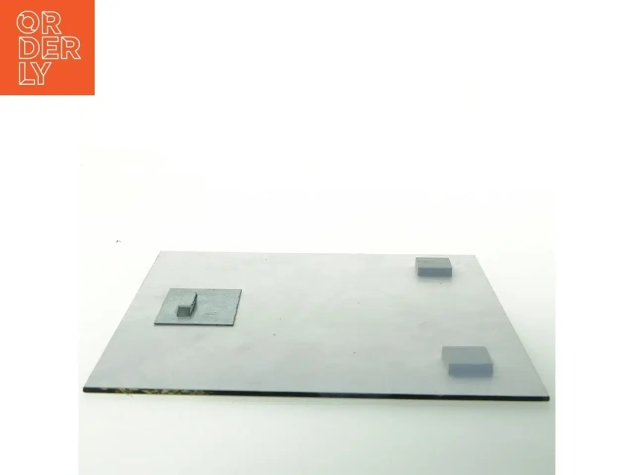 Billede 4 - Trykt billede på glas -  af togstation (str. 30 x 30 cm)