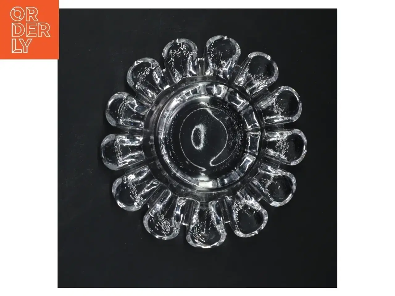 Billede 4 - Glaslysestage (str. Ø 16 cm)