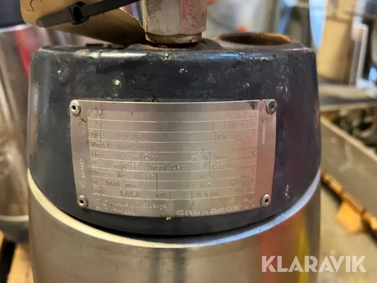 Billede 3 - Pumpe Grundfos SEV 1 styk 80.80.15.4.50 D