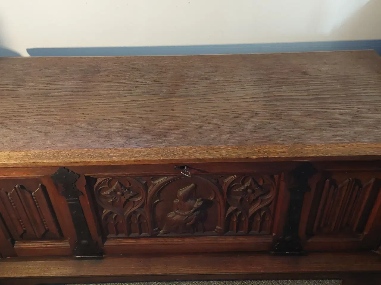 Billede 4 - antikke møbel skrin i barokstil