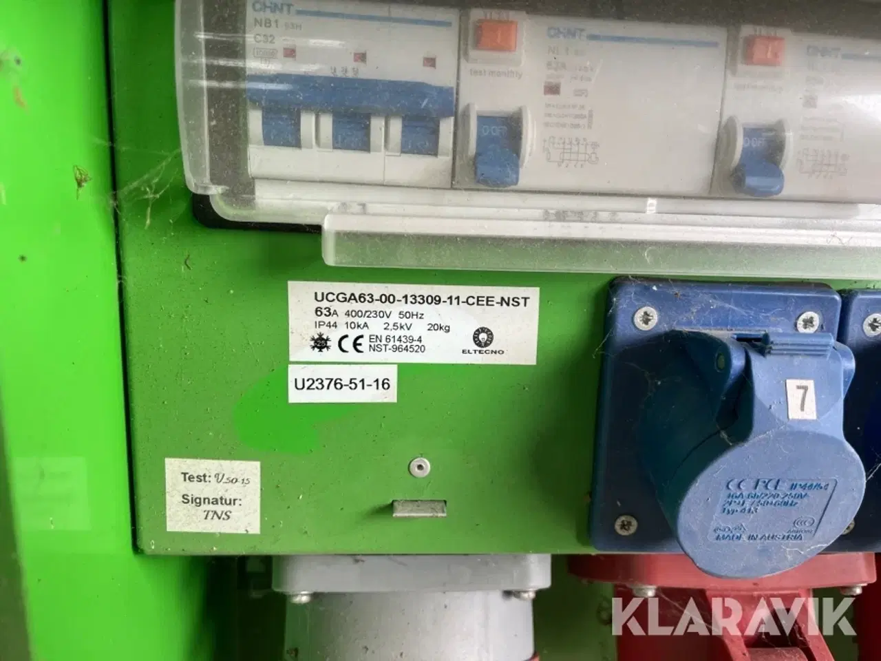 Billede 7 - El centraler Eltecno UCGA63-00-13309-11-CEE-NST 2 styk