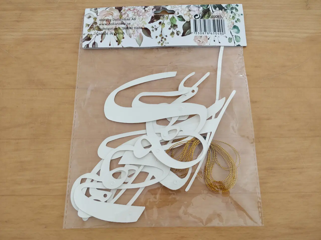 Billede 3 - Just Married guirlande