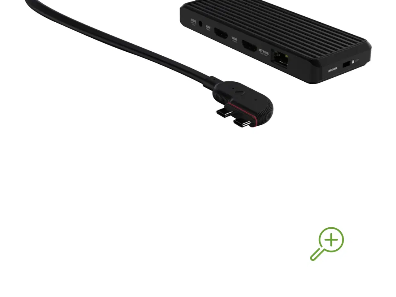Billede 2 - Unisynk 10 Port Dual Screen Hub adapter