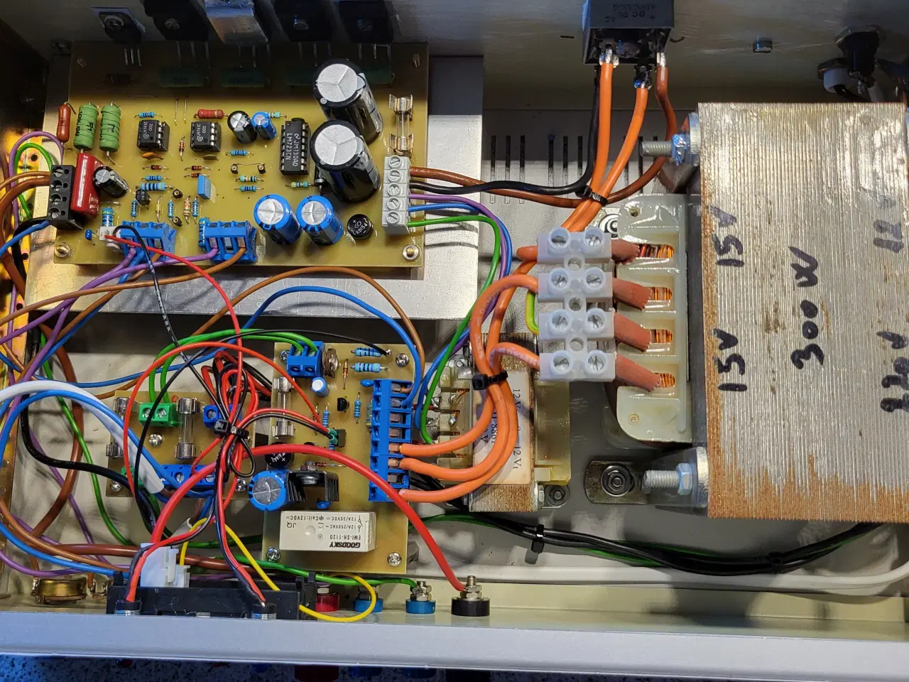 Billede 5 - Variable strømforsyning 0-35 Volt 0-10 Ampere