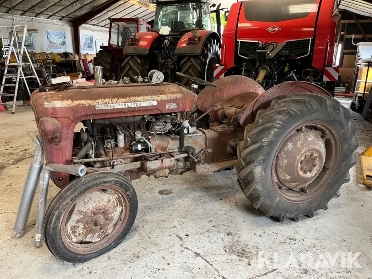Billede 1 - Traktor veteran Massey Ferguson 35
