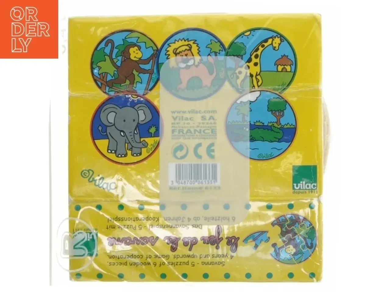 Billede 4 - Puslespil, 5 små træpuslespil