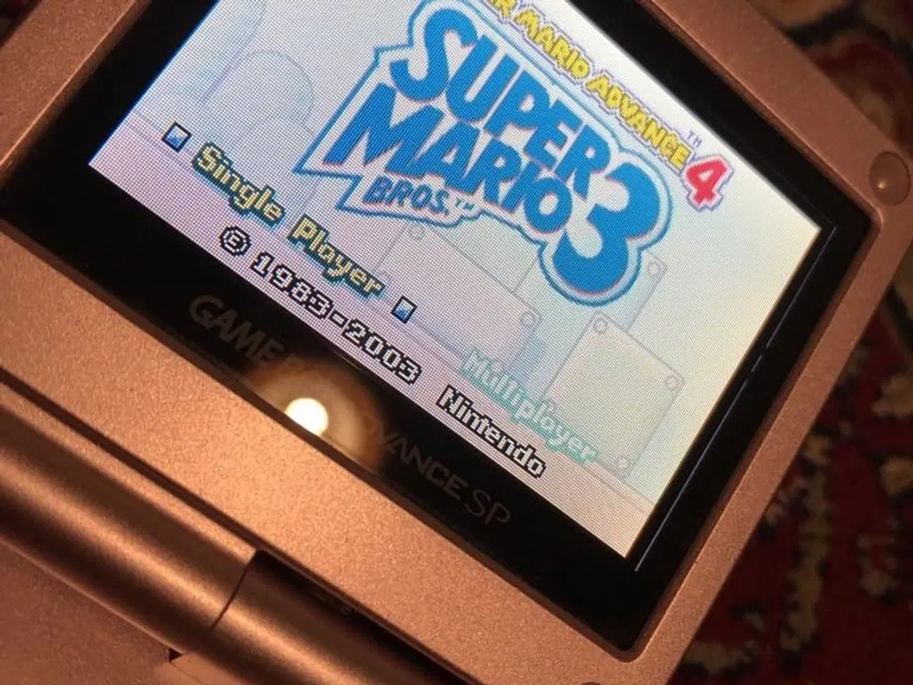 Billede 3 - Game Boy Advance SP AGS 101+ Super Mario Bros 3