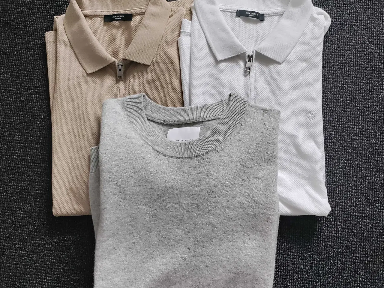 Billede 1 - 2 x polo og uldsweater str XL