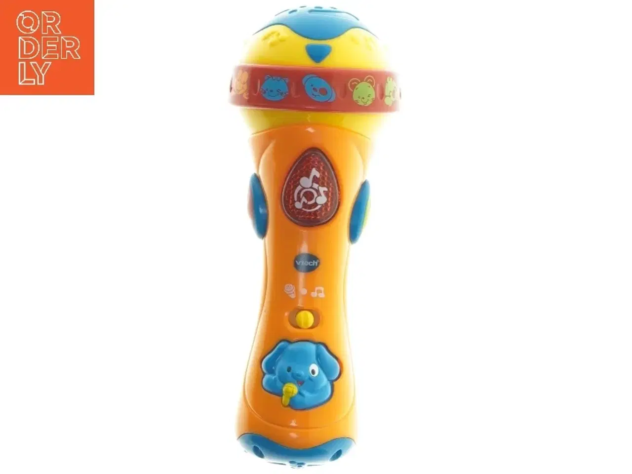 Billede 1 - Lille legetøjsmikrofon fra Vtech (str. 18 cm)