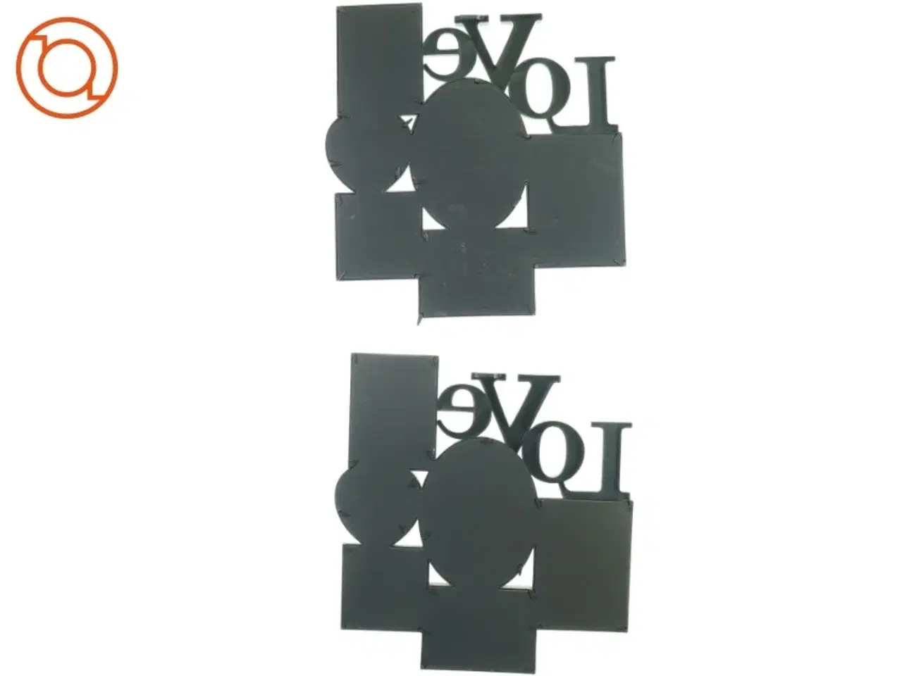 Billede 3 - 2 stk. Billedrammer LOVE (str. 40 x 44 cm)
