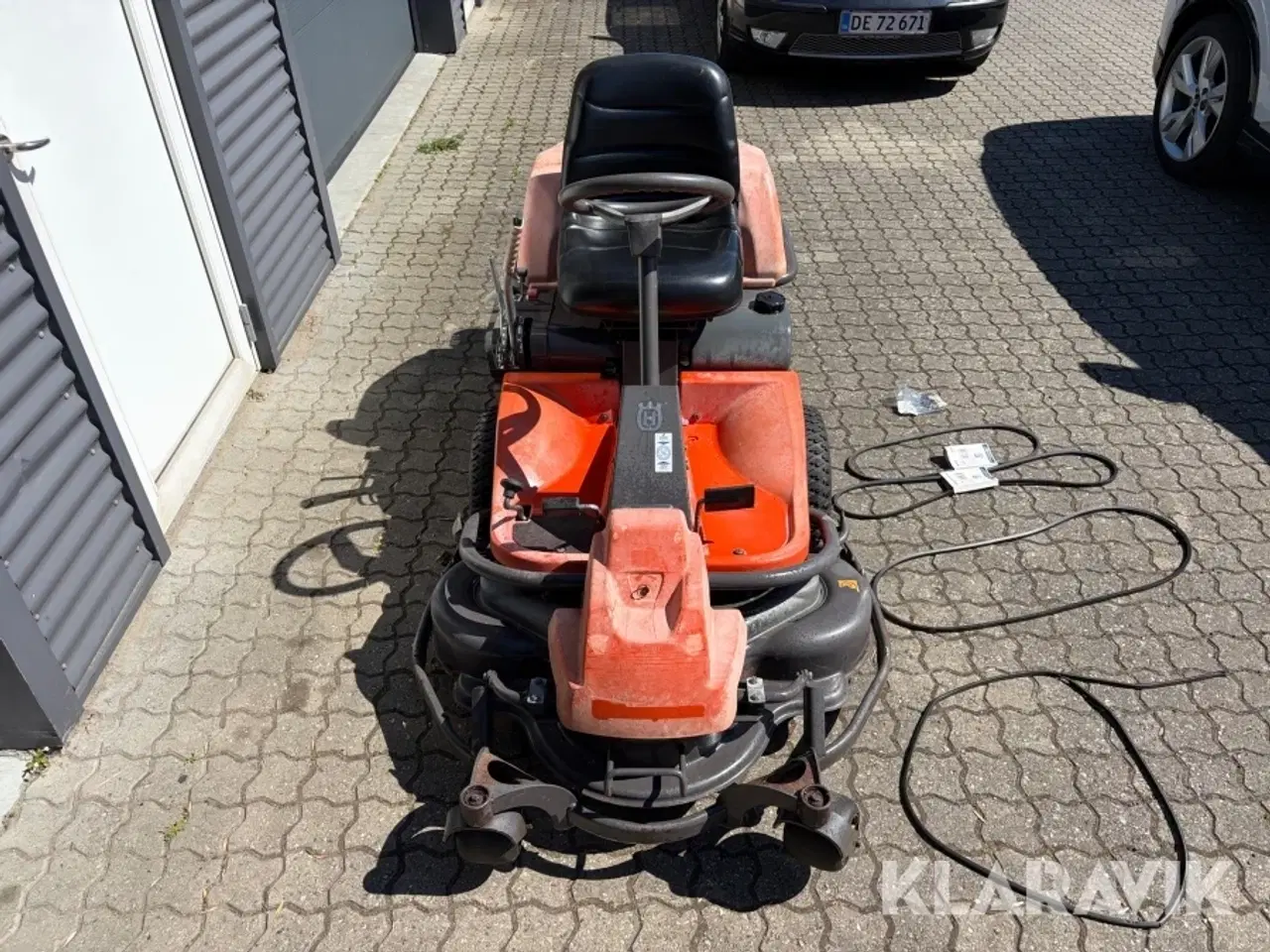 Billede 10 - Græsslåmaskine Husqvarna frontklipper Rider 15-V2
