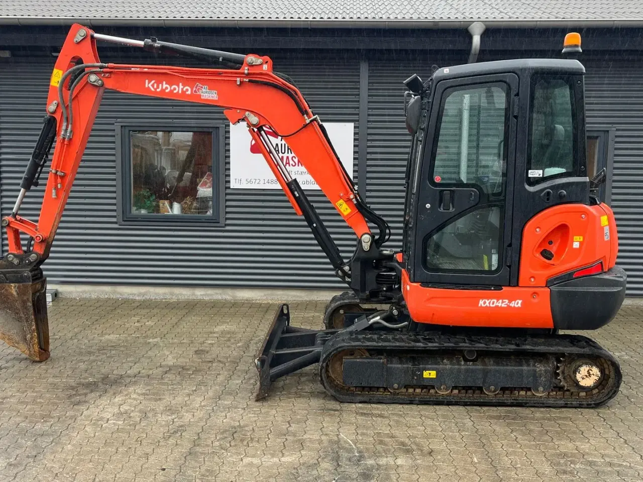 Billede 1 - Kubota Kx042-4 Hydraulisk skovlskifte