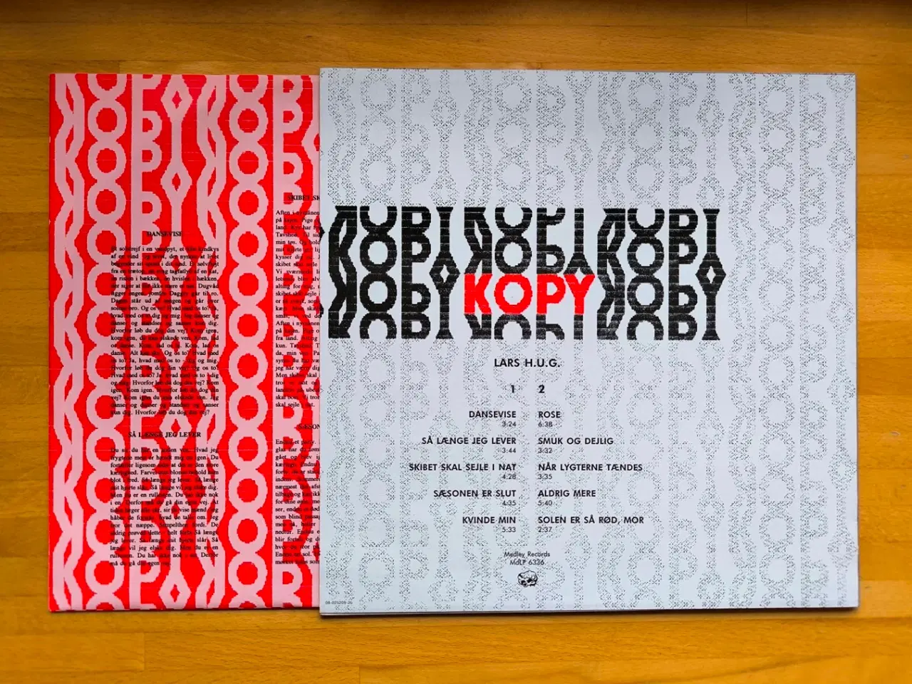 Billede 2 - LP, Lars H.U.G. – Kopy
